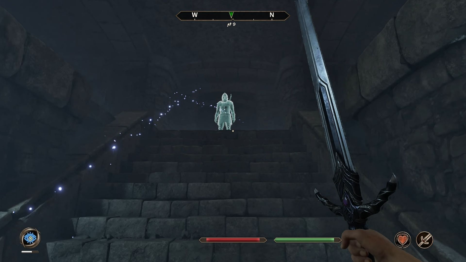 Akaviri Commander in Lifting The Vale quest (Image via Bethesda Softworks // YouTube/@Gamerack)